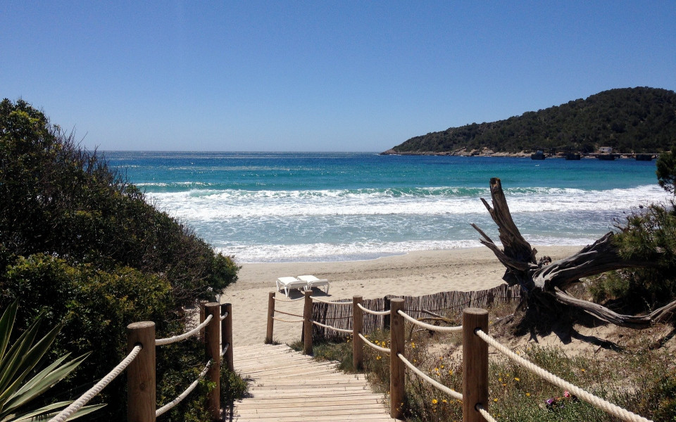 Strand in Ibiza